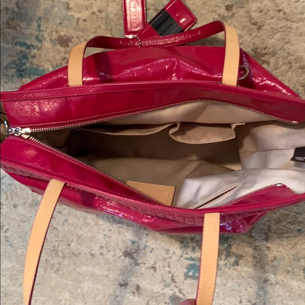 Pink Coach Purse - Picture 2 of 3